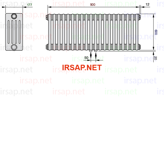Радиатор IRSAP Tesi 50600/20 T50 CL 01